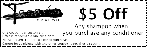 Salon Coupons